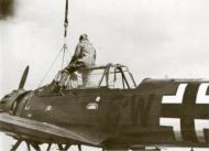 Asisbiz Arado Ar 196A SAGr128 showing the partial code 6W being hoisted SS1008 P19